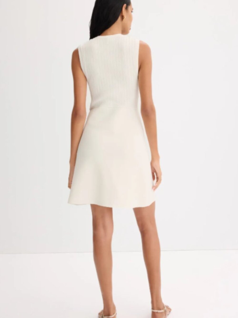 RTR-222 Sandro Rib Knit Mini Dress - Picture 3 of 6